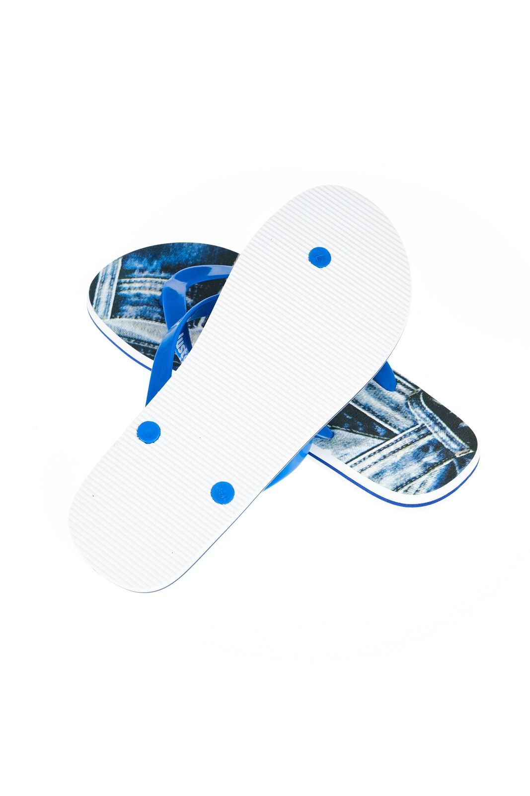 Just Cavalli Beachwear flip-flops A94 151 RMC – Blau 5