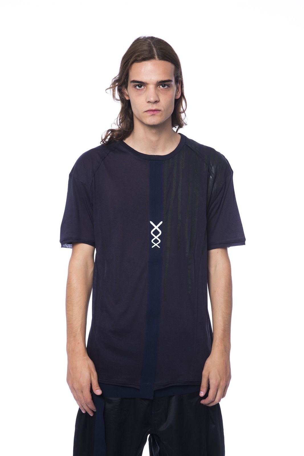 Nicolo Tonetto T-Shirt FLAX FLUID – Blau 1