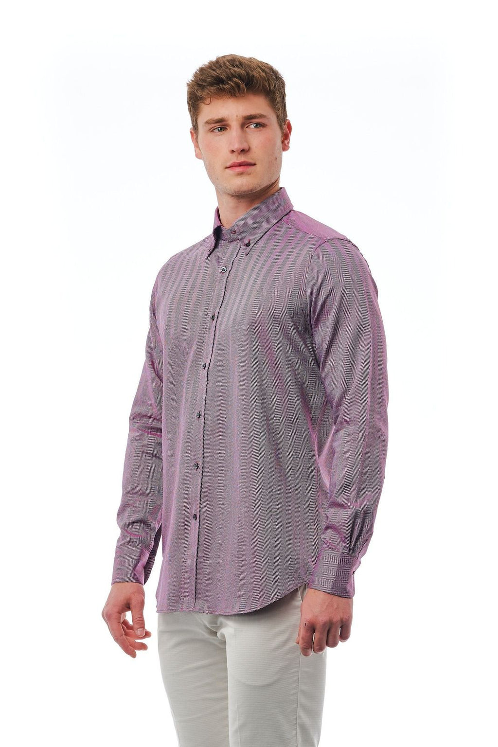 Bagutta Camicia 340_AL 57168 – Rot 2