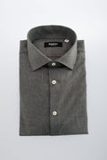 Baldinini Trend Camicia SLIM FR 25 – Grau 1
