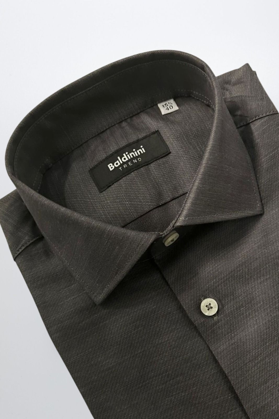 Baldinini Trend Camicia SLIM FR 25 – Grau 2