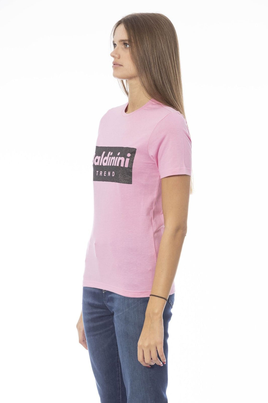 Baldinini Trend T-Shirt TSD07_MANTOVA – Rosa 3