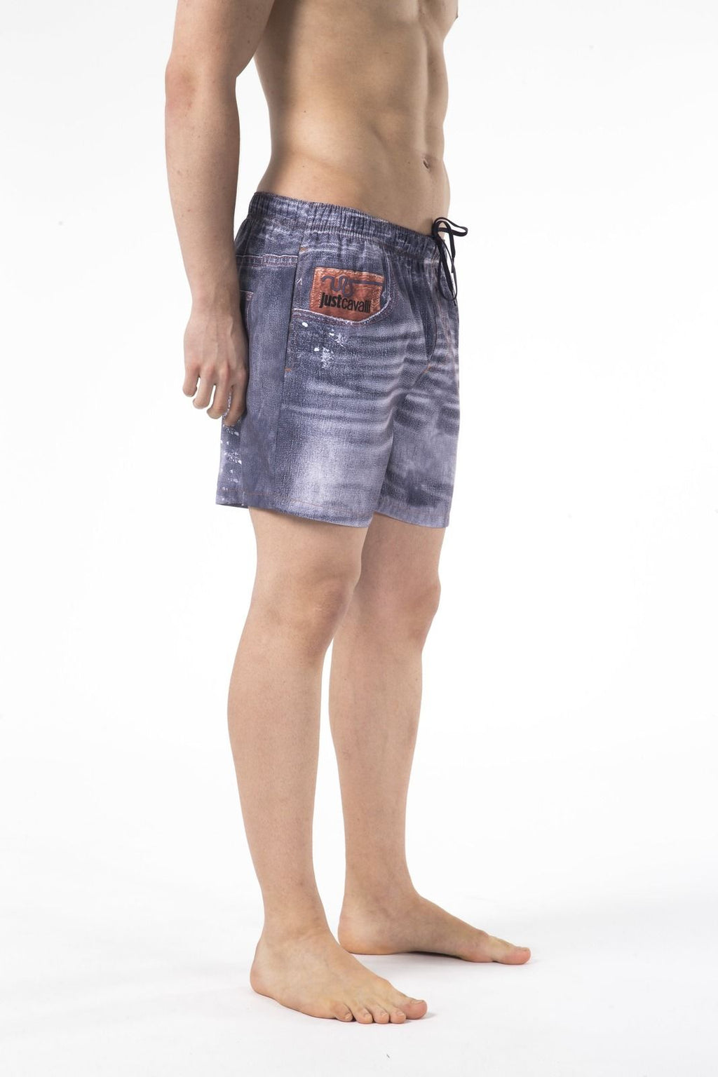 Just Cavalli Beachwear Badebekleidung Y35 151 RMC – Blau 3
