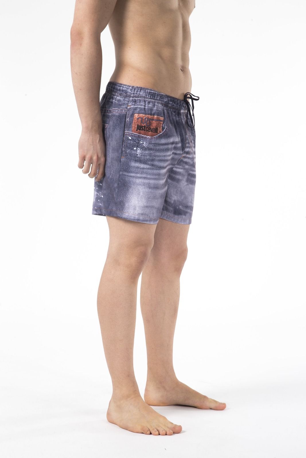 Just Cavalli Beachwear Badebekleidung Y35 151 RMC – Blau 3