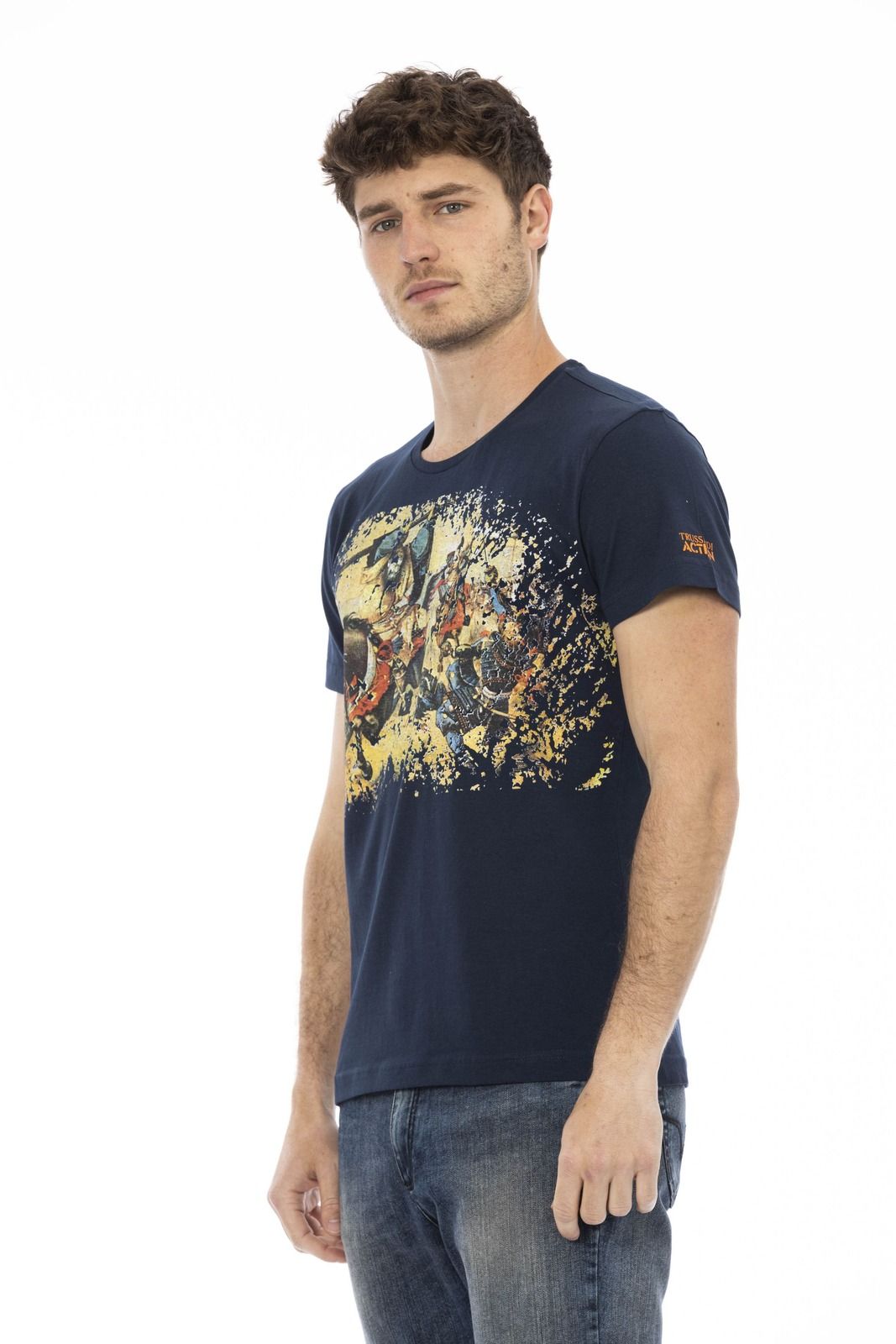 Trussardi Action T-Shirt 2AT09 – Blau 2