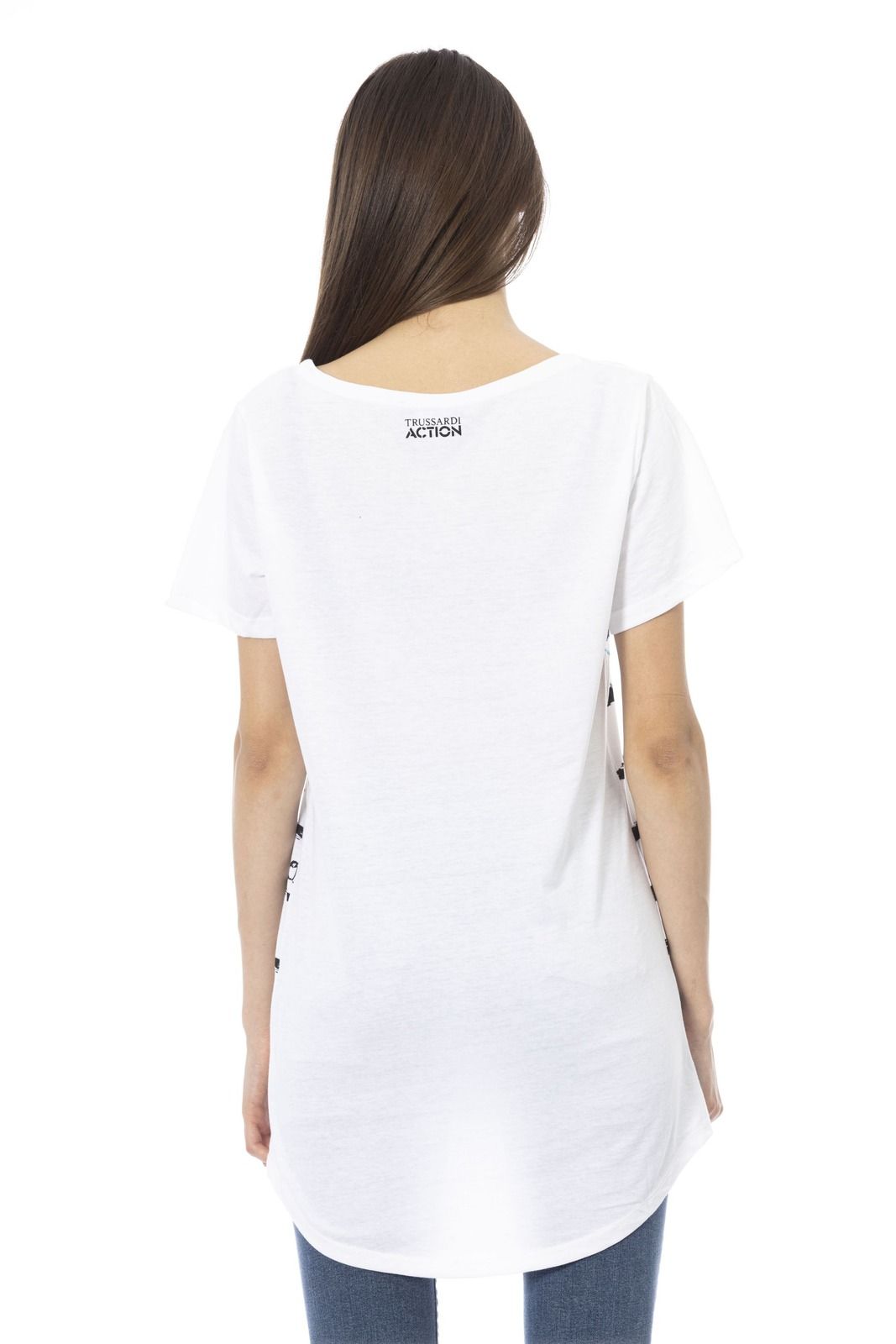 Trussardi Action T-Shirt 2BT04A – Weiß 3