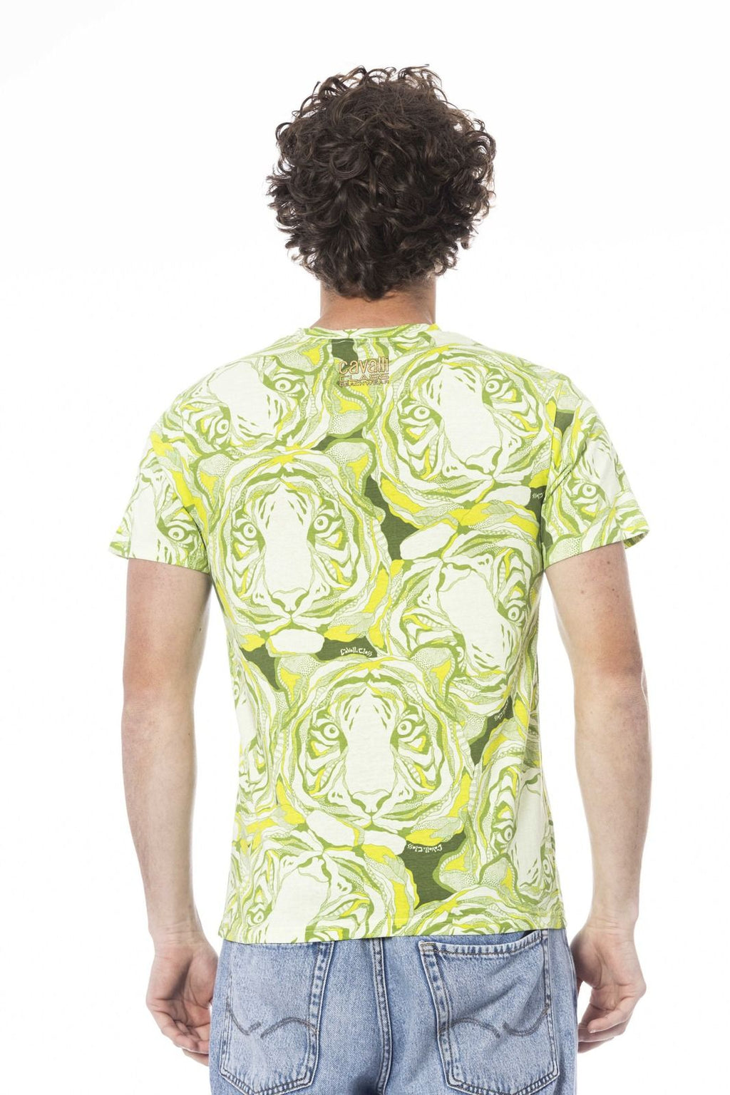 Cavalli Class T-Shirt CLL2MTS05 SXH01D – Grün 3