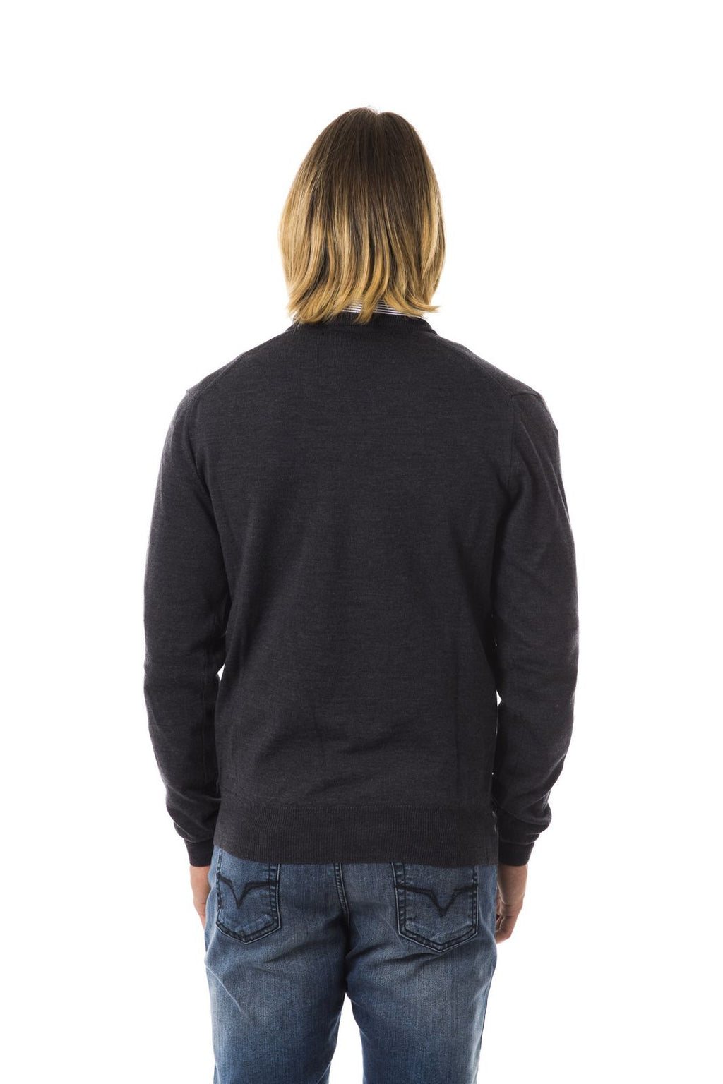 Uominitaliani Felpa I2R 0401 VC20 – Grau 3