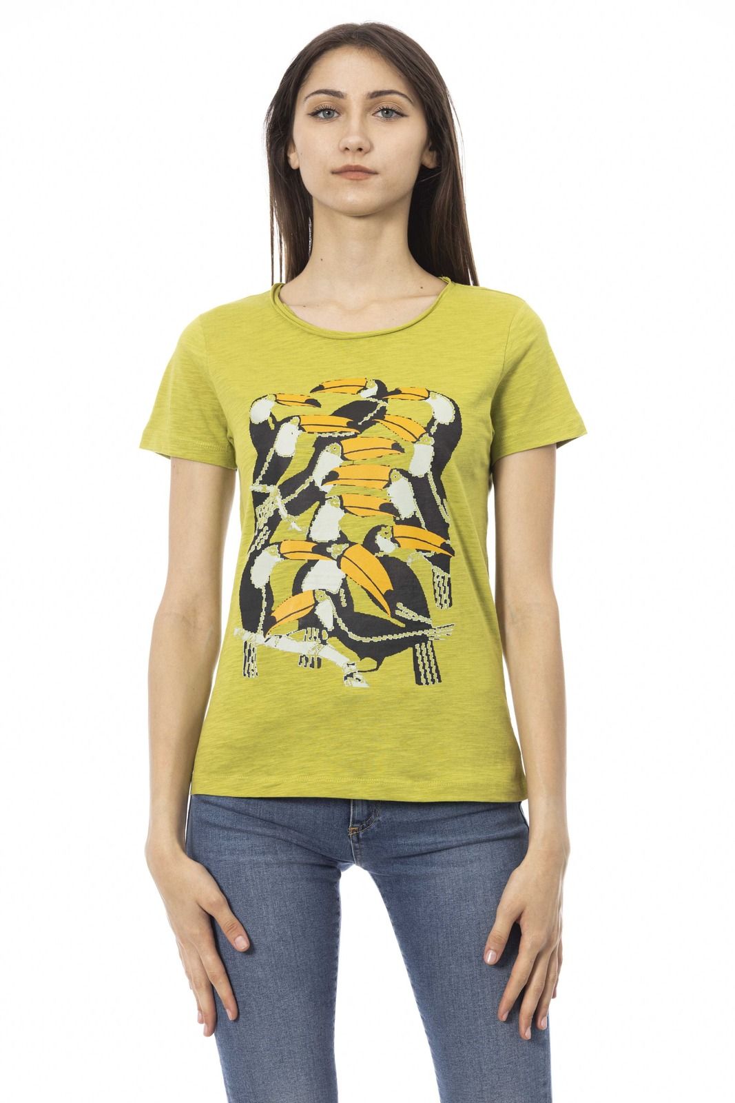 Trussardi Action T-Shirt 2BT15 – Grün 1