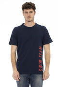 Bikkembergs Beachwear T-Shirt BKK1MTS04 – Blau 1