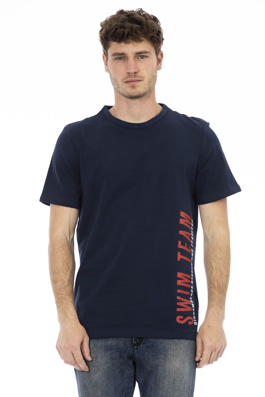 Bikkembergs Beachwear T-Shirt BKK1MTS04 – Blau 1