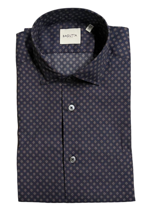 Bagutta Camicia 12754 LEO_EBL – Blau 1