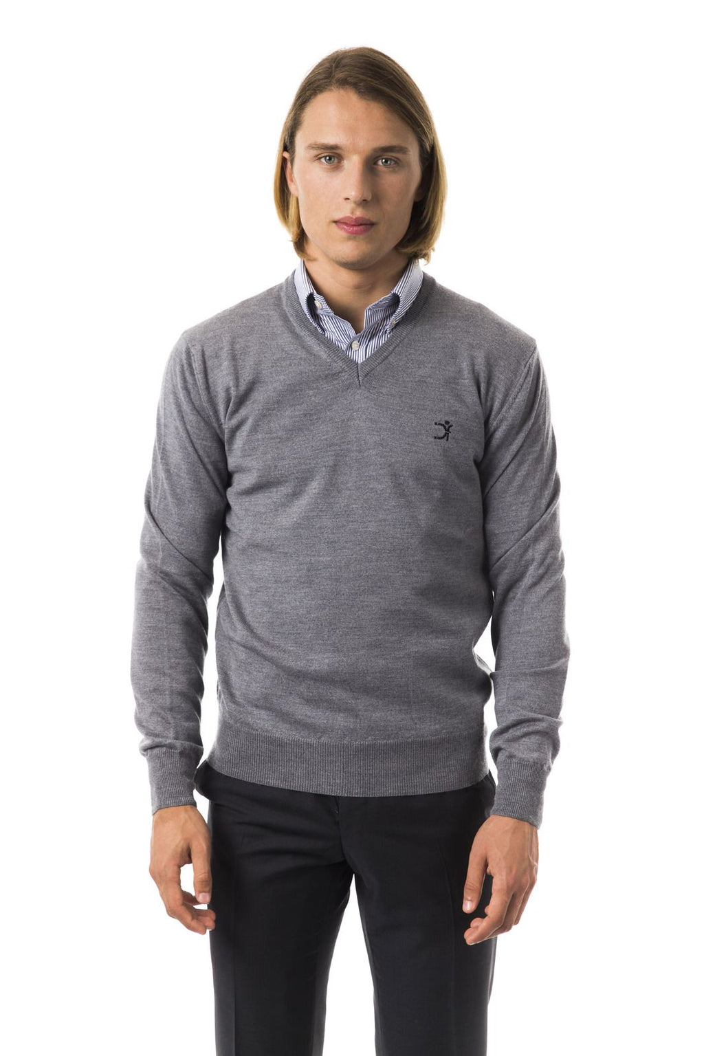 Uominitaliani Felpa I2R 0401 VC20 – Grau 1