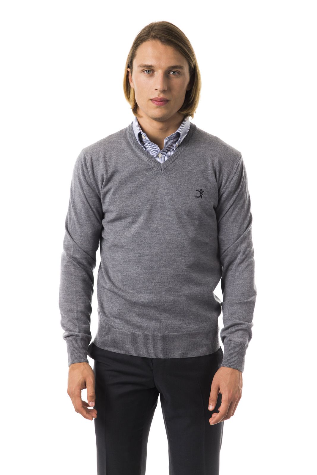 Uominitaliani Felpa I2R 0401 VC20 – Grau 1