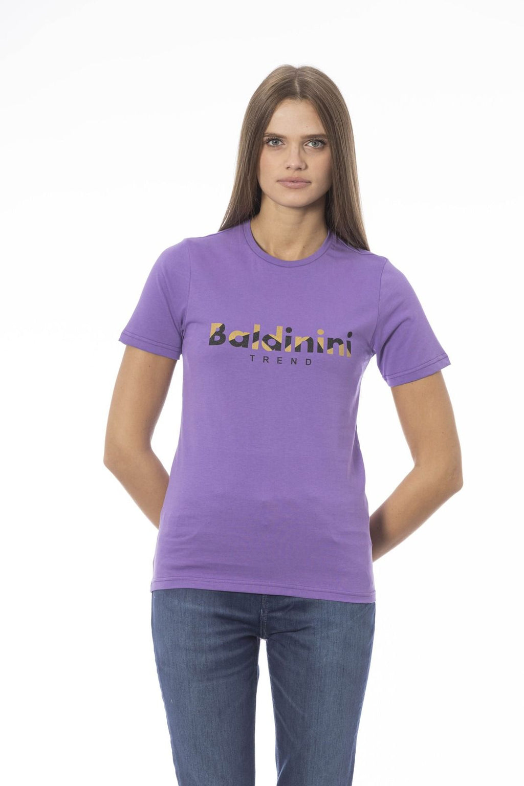 Baldinini Trend T-Shirt TSD04_MANTOVA – violet 2