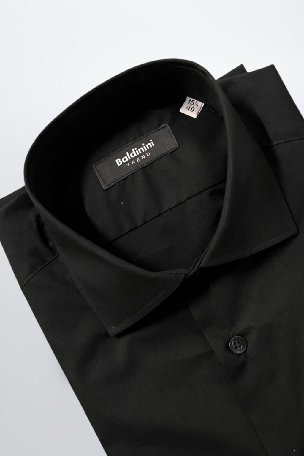 Baldinini Trend Camicia SLIM FR2 – Schwarz 2