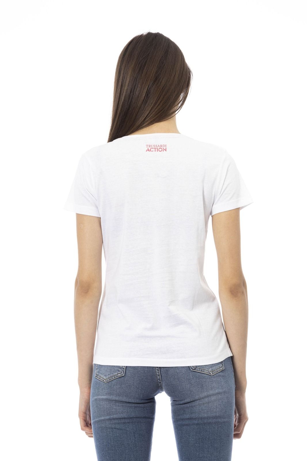 Trussardi Action T-Shirt 2BT09 – Weiß 3