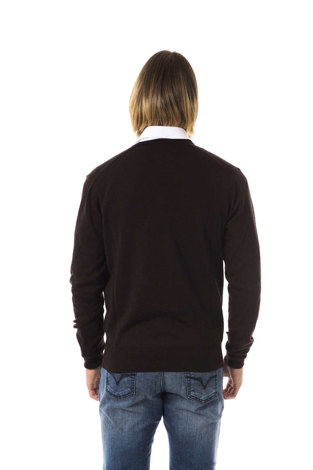 Uominitaliani Felpa I2R 0401 VC20 – Braun 3