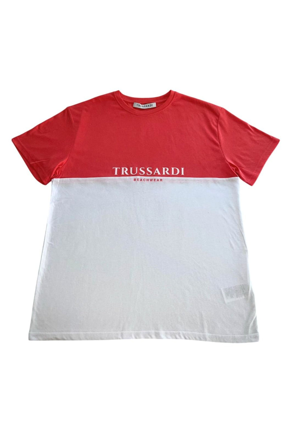 Trussardi Beachwear T-Shirt TRU25MTS02 – Weiß 1