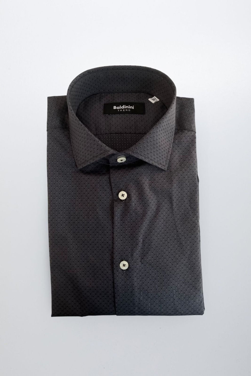 Baldinini Trend Camicia SLIM FR 25 – Grau 1