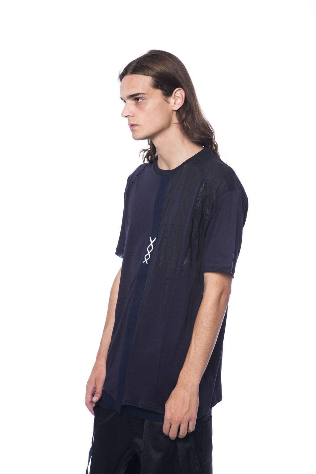Nicolo Tonetto T-Shirt FLAX FLUID – Blau 2