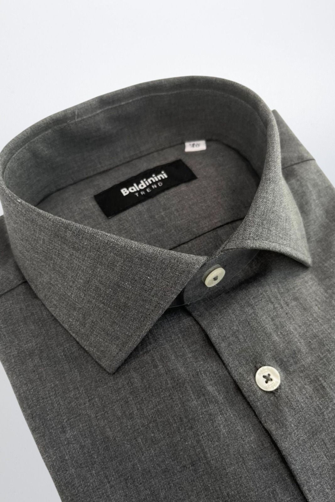 Baldinini Trend Camicia SLIM FR 25 – Grau 2