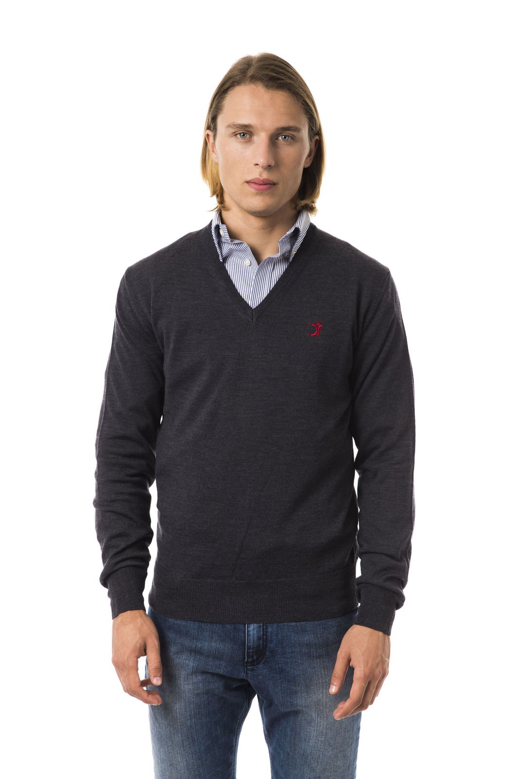 Uominitaliani Felpa I2R 0401 VC20 – Grau 1