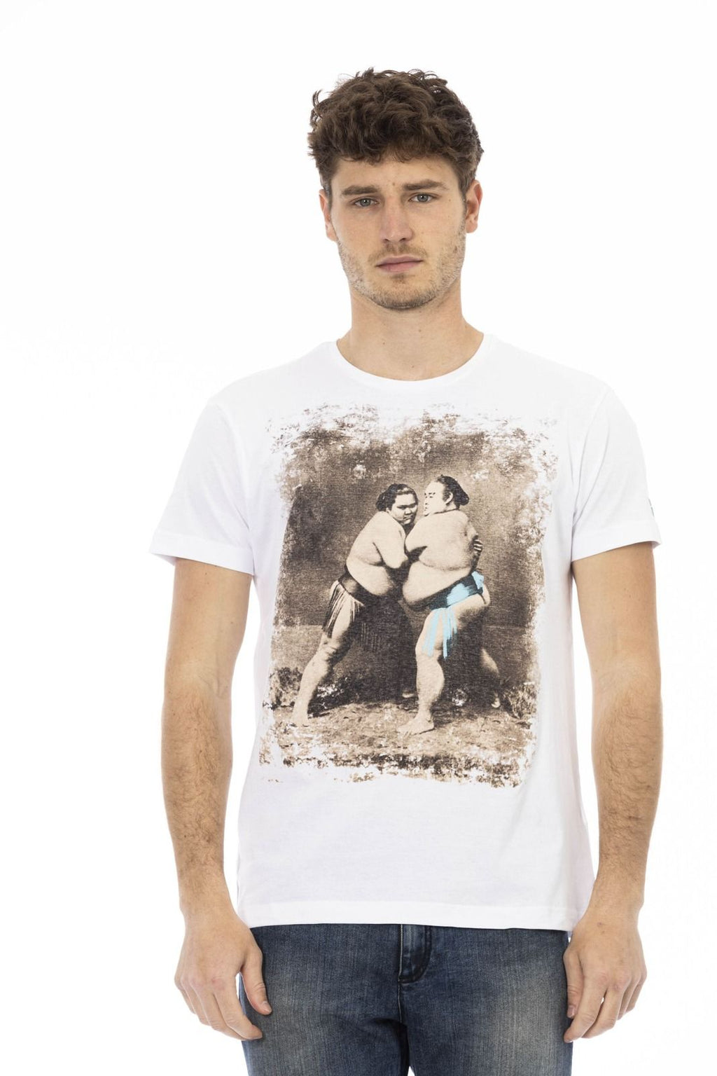 Trussardi Action T-Shirt 2AT07 – Weiß 1