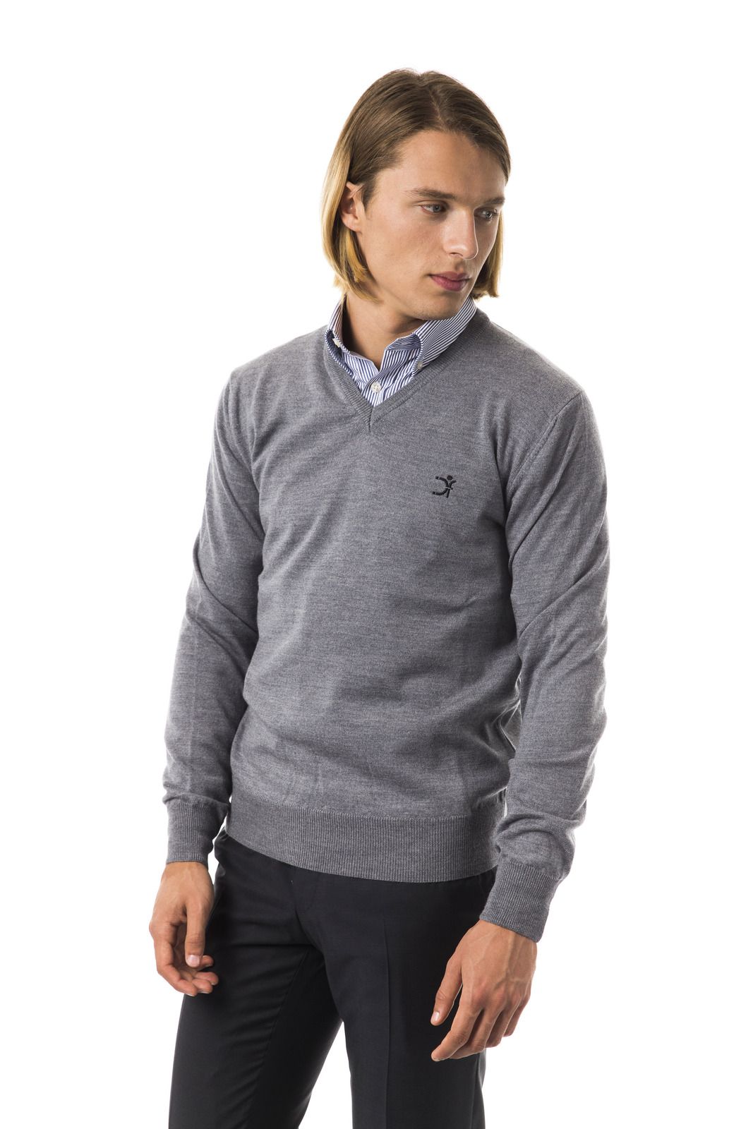 Uominitaliani Felpa I2R 0401 VC20 – Grau 2