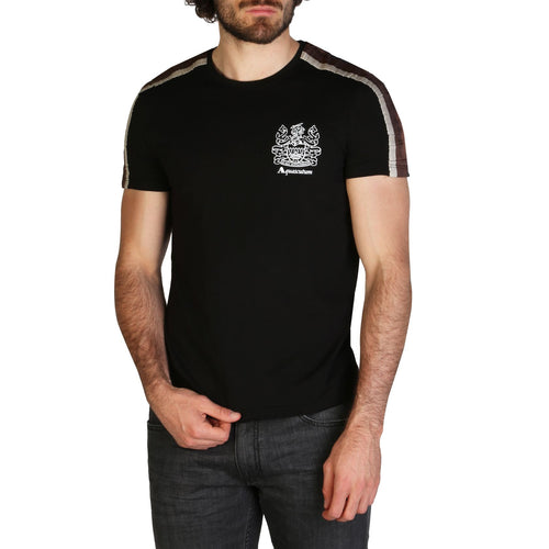 Aquascutum T-Shirt QMT017M0 – Schwarz 1