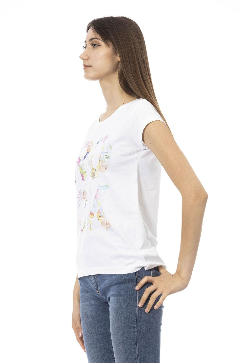 Trussardi Action T-Shirt 2BT56 – Weiß 2