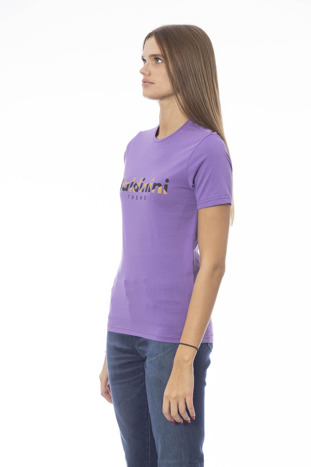 Baldinini Trend T-Shirt TSD04_MANTOVA – violet 3