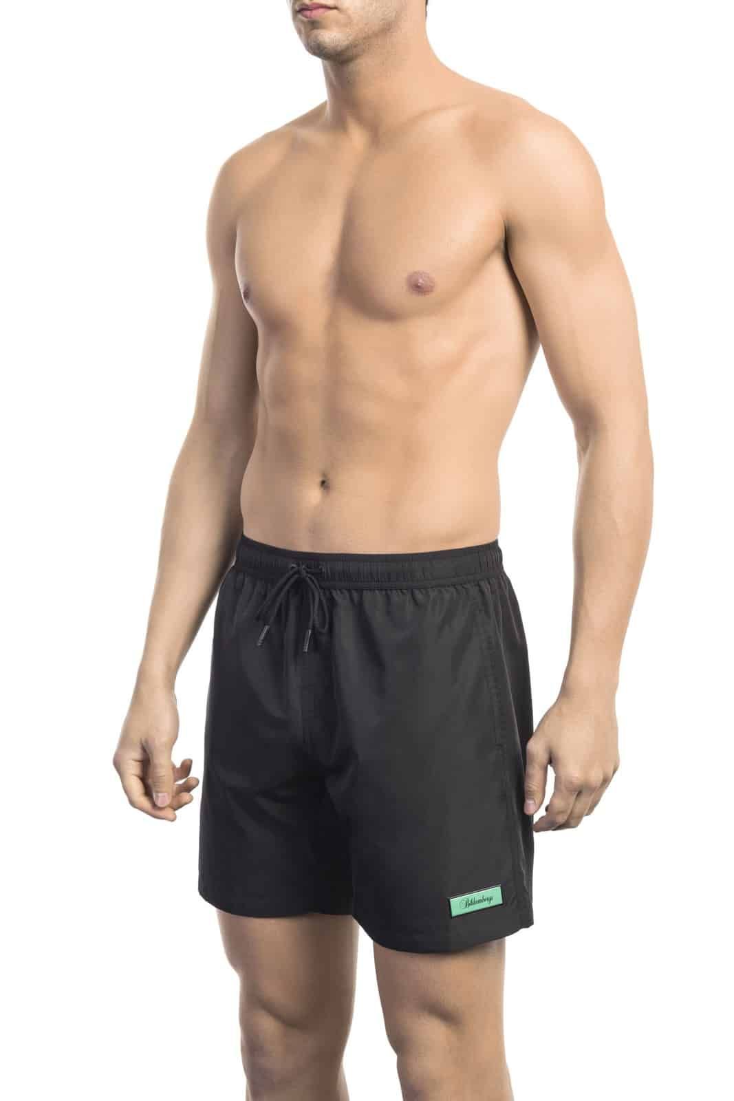 Bikkembergs Beachwear Badebekleidung BKK1MBM10 – Schwarz 1