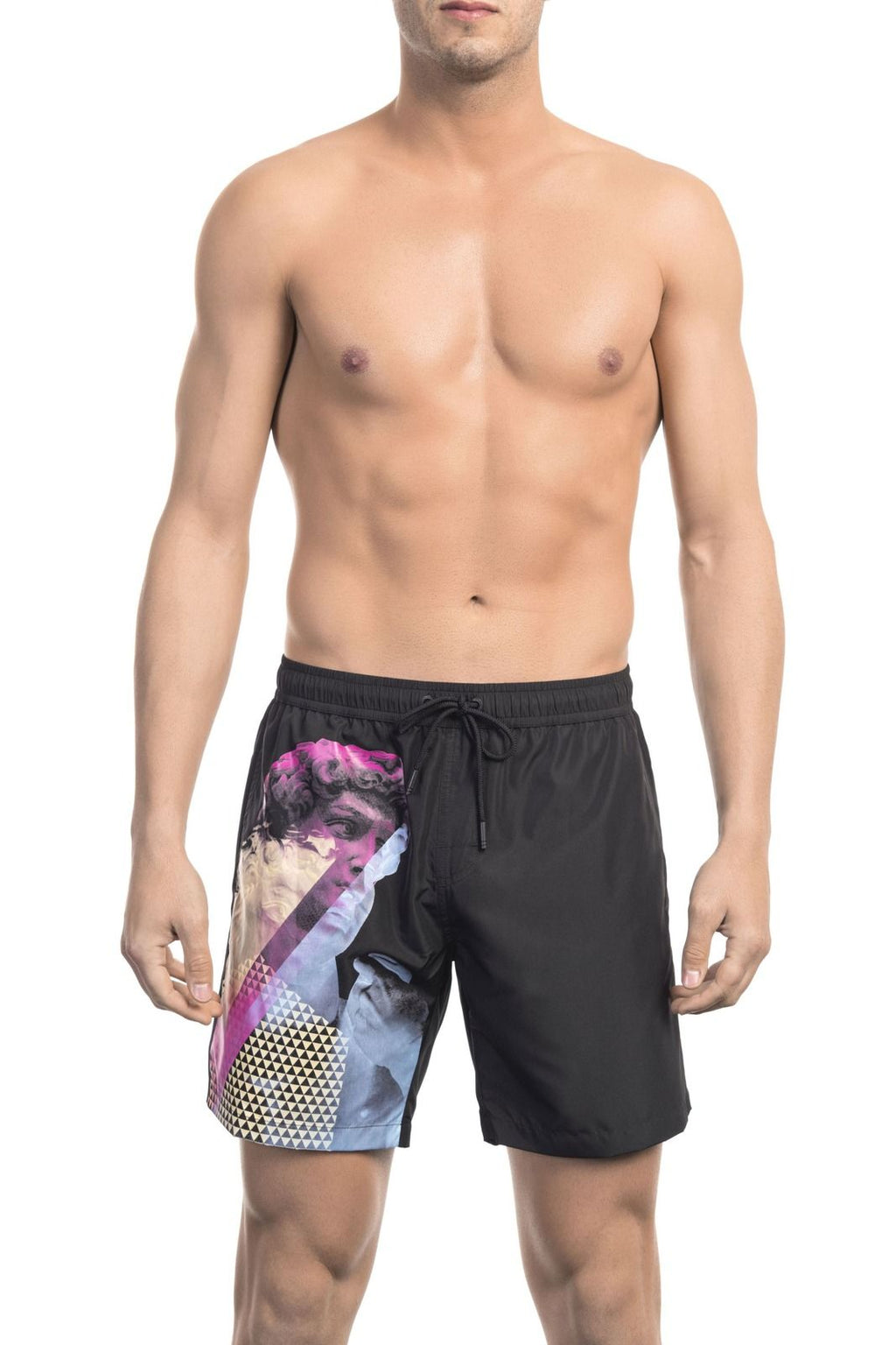 Bikkembergs Beachwear Badebekleidung BKK1MBM14 – Schwarz 1