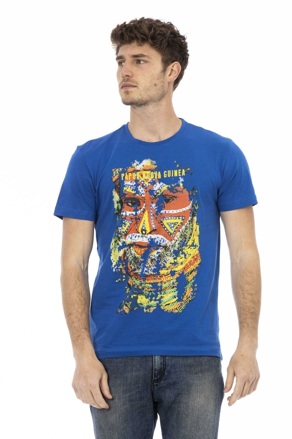 Trussardi Action T-Shirt 2AT17_NUOVA GUINEA – Blau 1