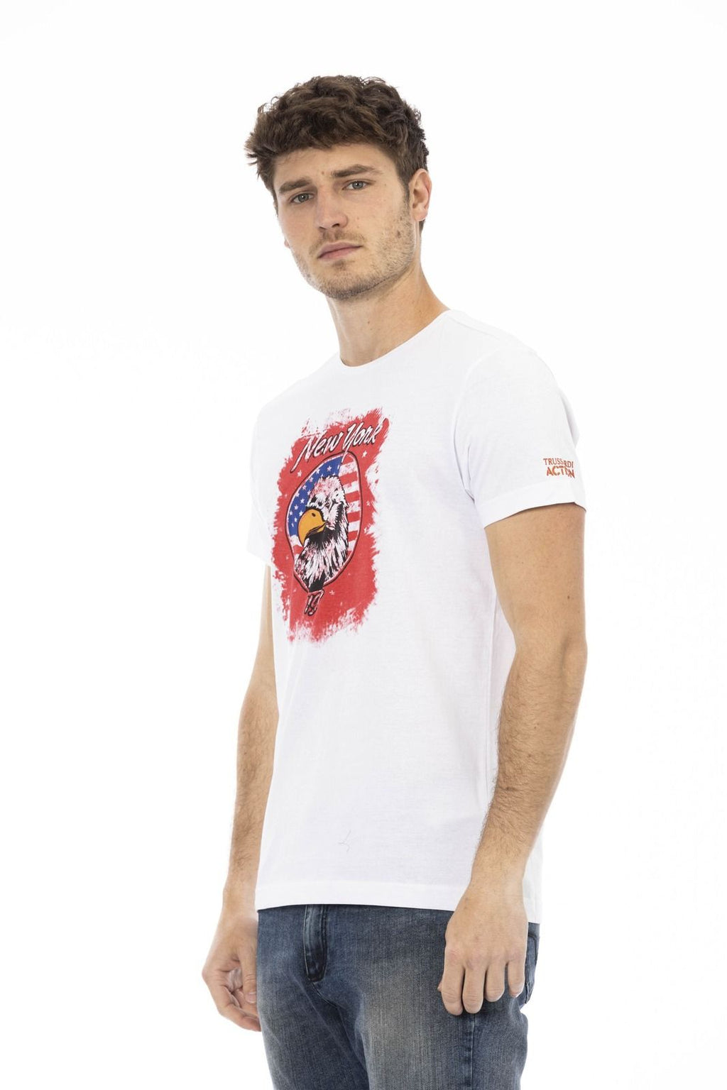 Trussardi Action T-Shirt 2AT23 – Weiß 2