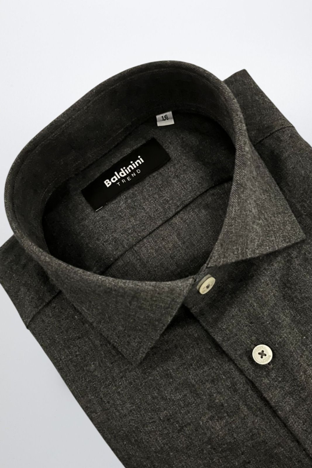 Baldinini Trend Camicia SLIM FR 25 – Grau 2