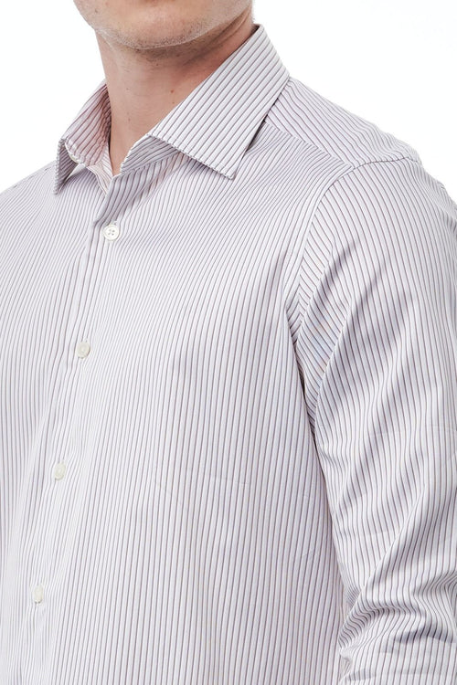 Bagutta Camicia 050_AL 57214 – Weiß 2