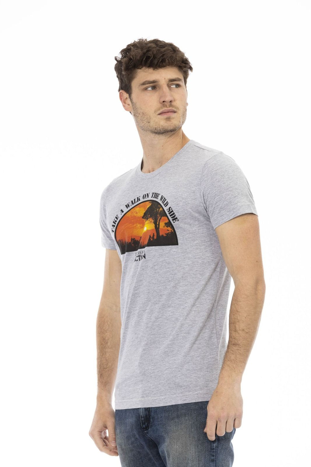 Trussardi Action T-Shirt 2AT03B – Grau 2