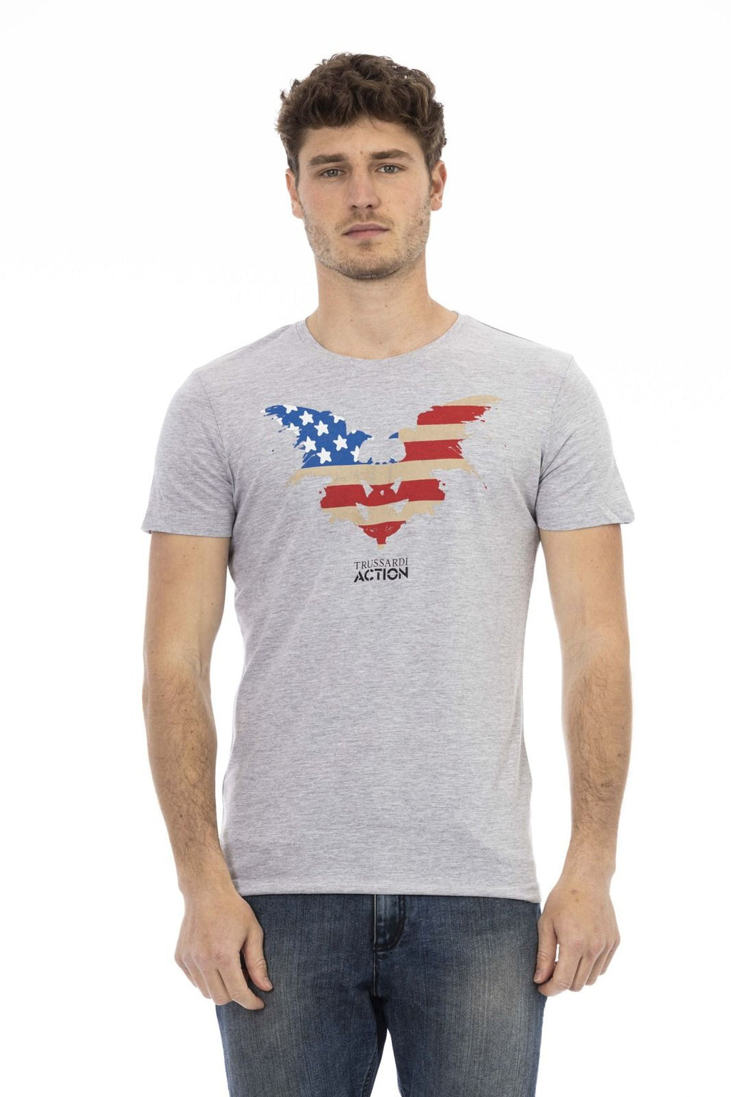 Trussardi Action T-Shirt 2AT02F – Grau 1