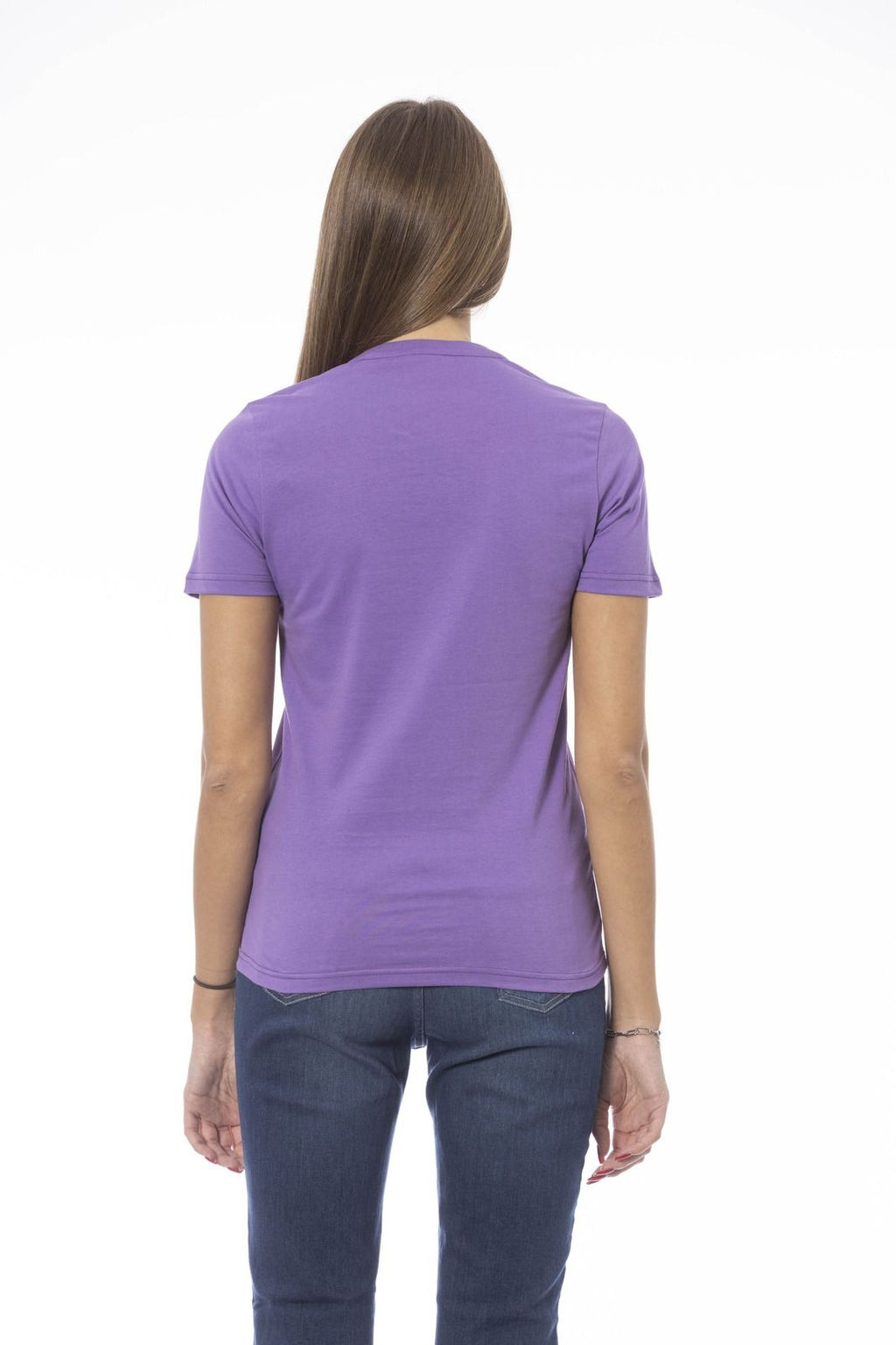 Baldinini Trend T-Shirt TSD04_MANTOVA – violet 4