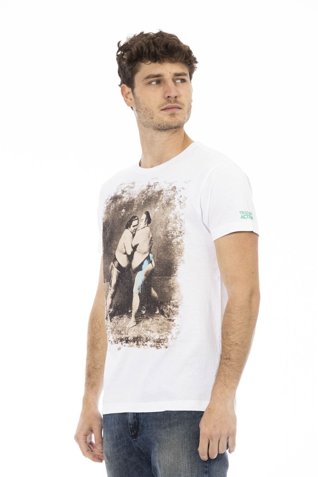 Trussardi Action T-Shirt 2AT07 – Weiß 2