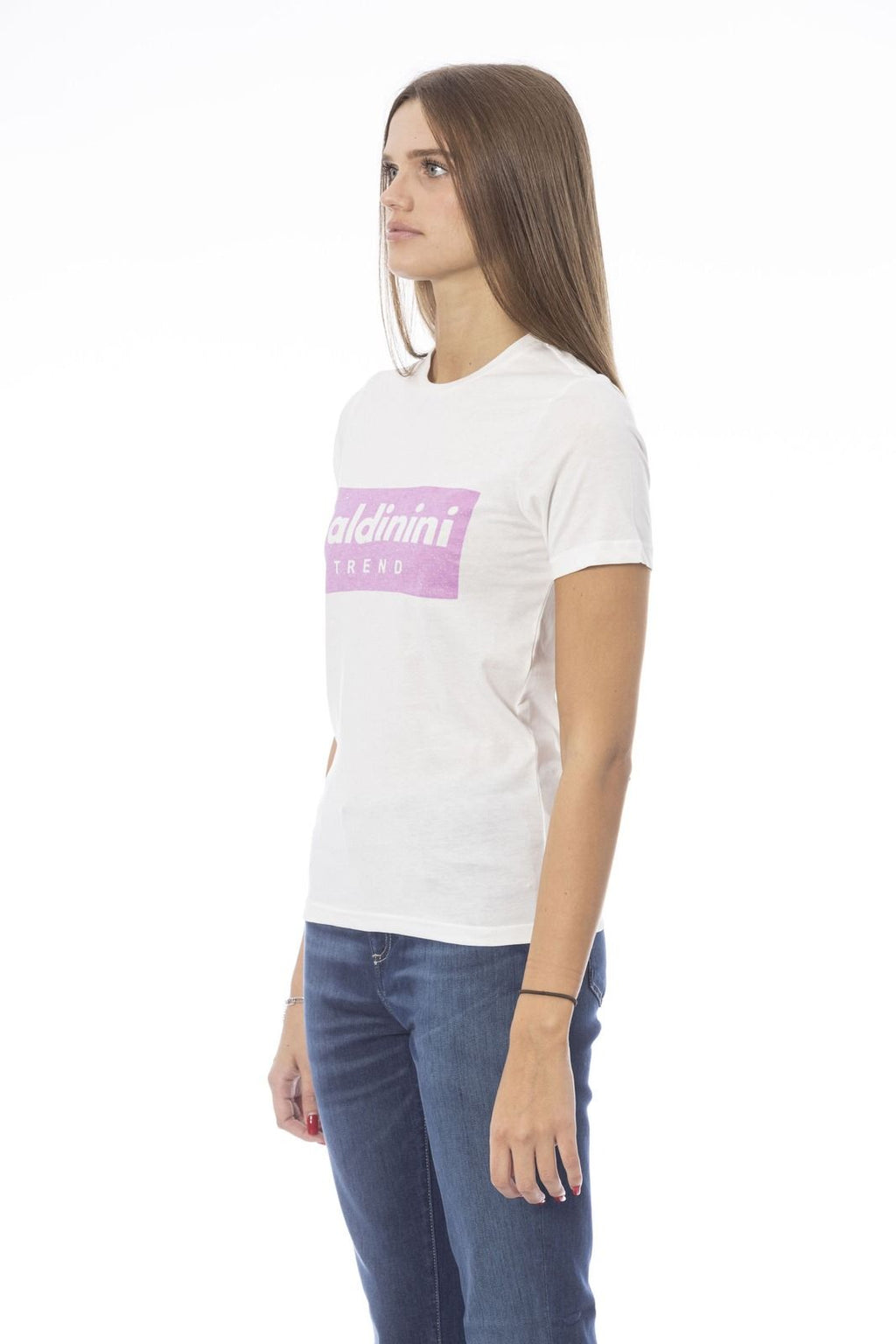 Baldinini Trend T-Shirt TSD02_MANTOVA – Weiß 3