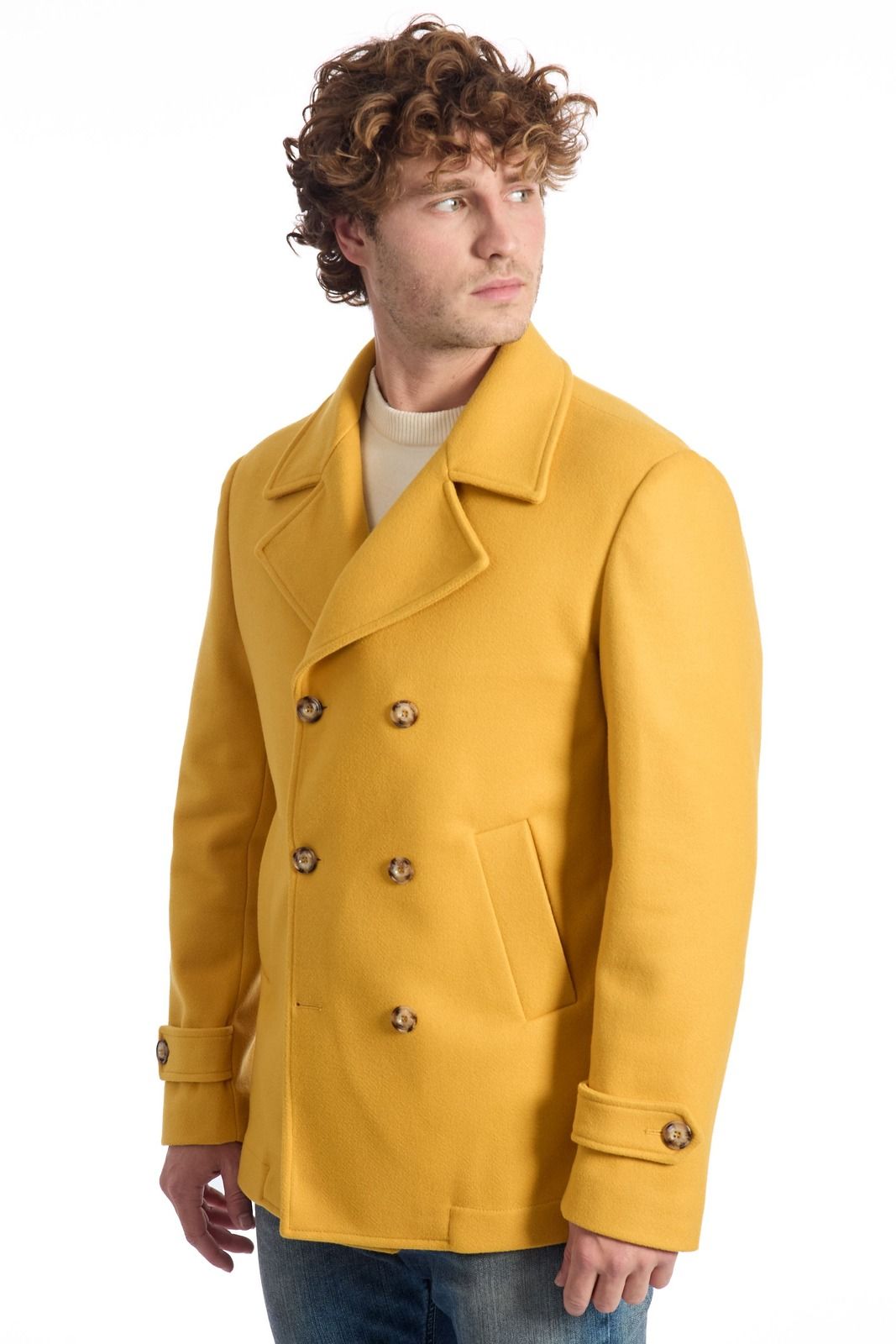 Roberto Pepe Luxury Cappotto CRPL15 NCA – Gelb 2