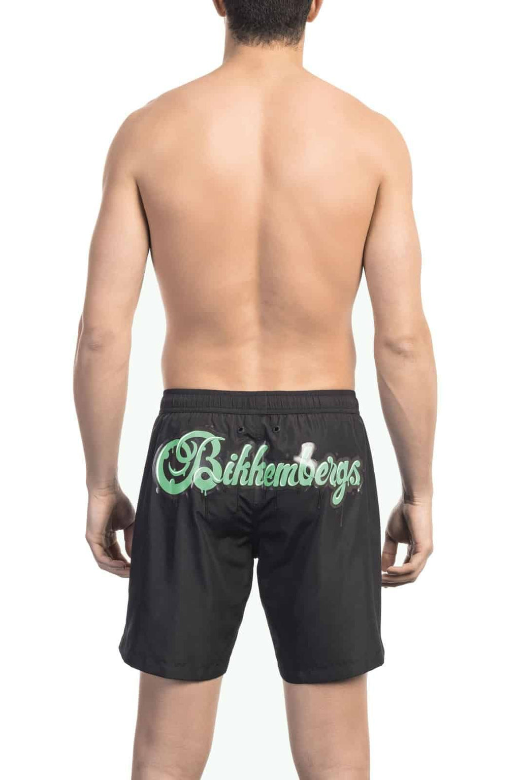 Bikkembergs Beachwear Badebekleidung BKK1MBM10 – Schwarz 2