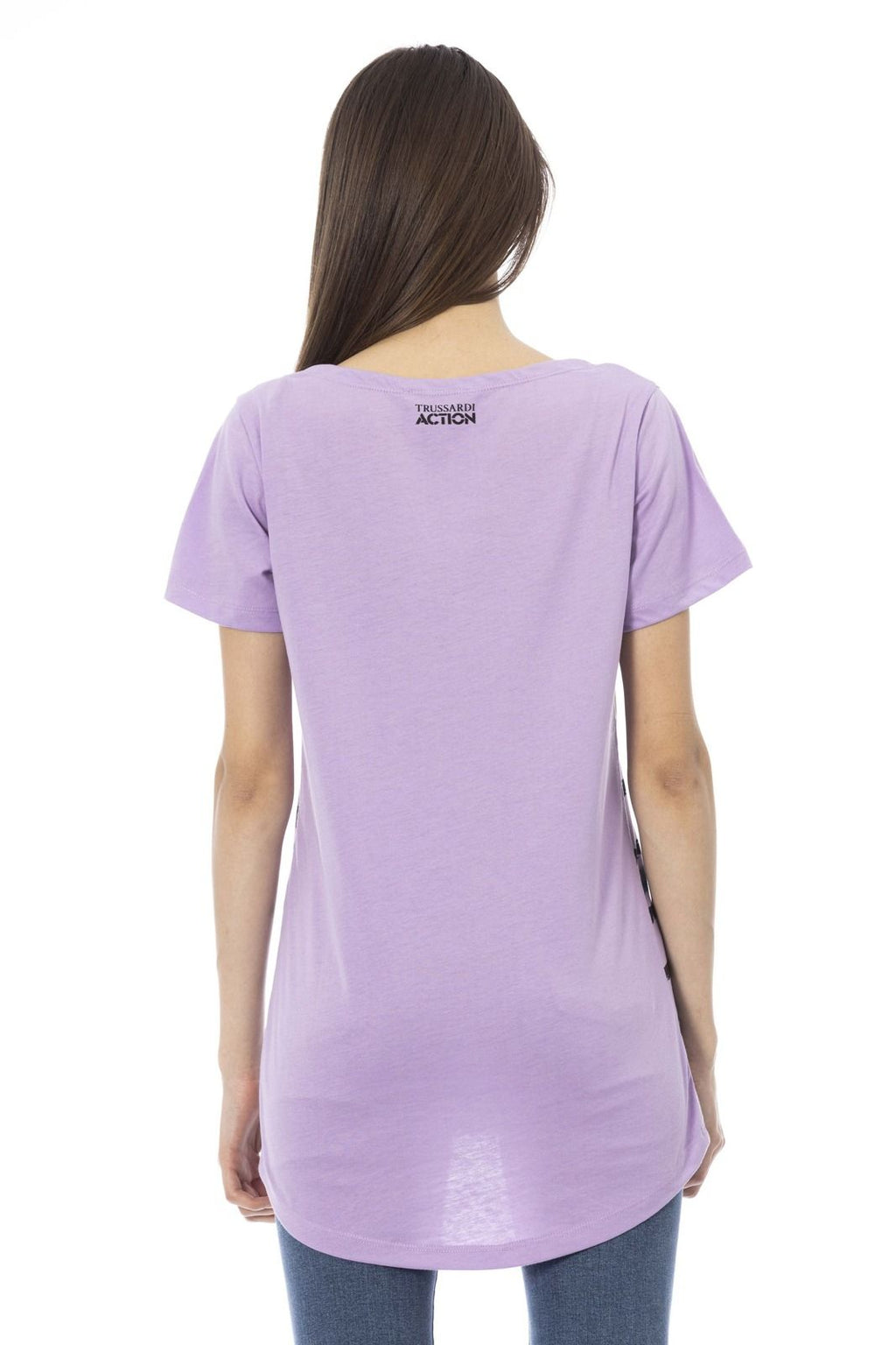 Trussardi Action T-Shirt 2BT04A – violet 3