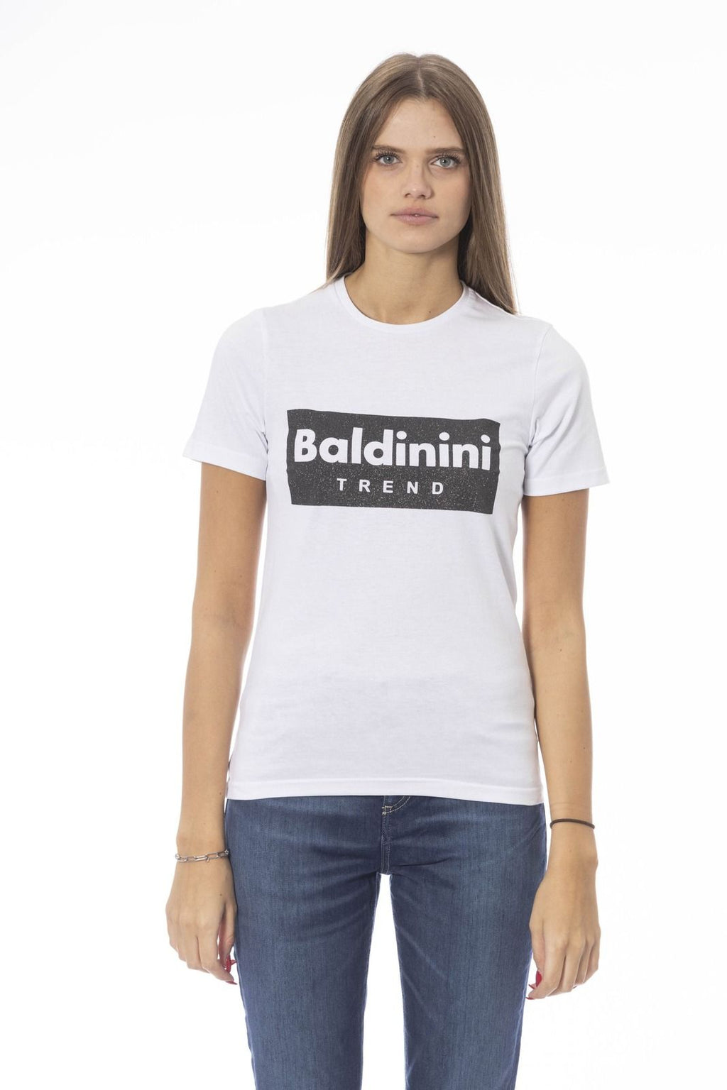 Baldinini Trend T-Shirt TSD07_MANTOVA – Weiß 1