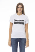 Baldinini Trend T-Shirt TSD07_MANTOVA – Weiß 1