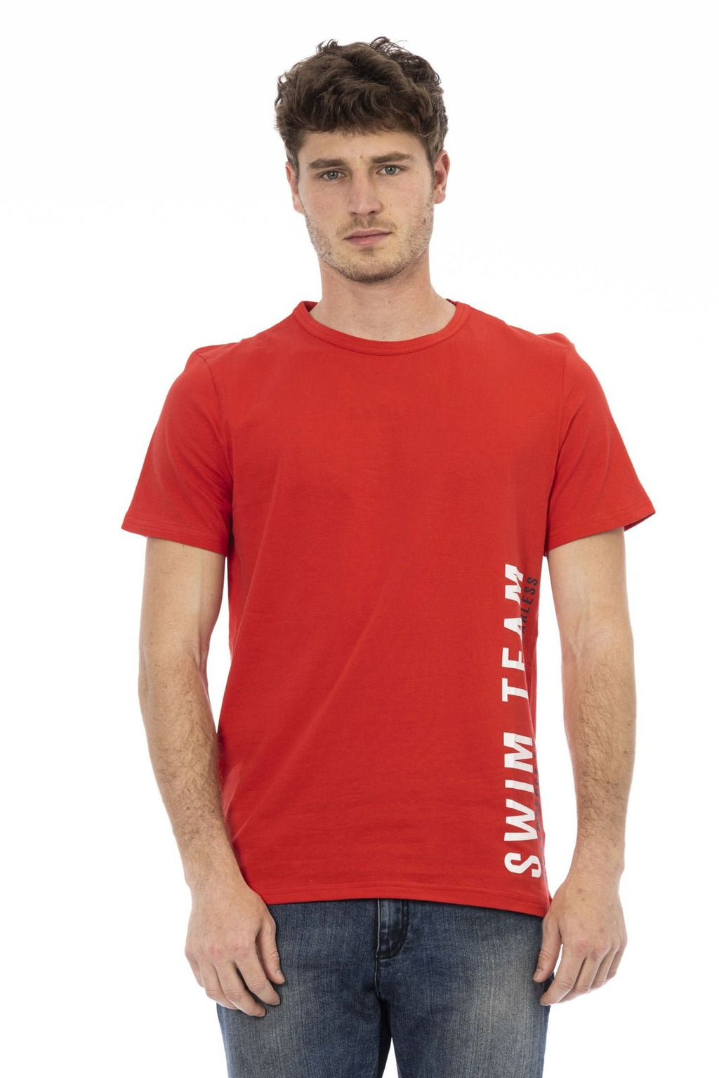 Bikkembergs Beachwear T-Shirt BKK1MTS04 – Rot 1