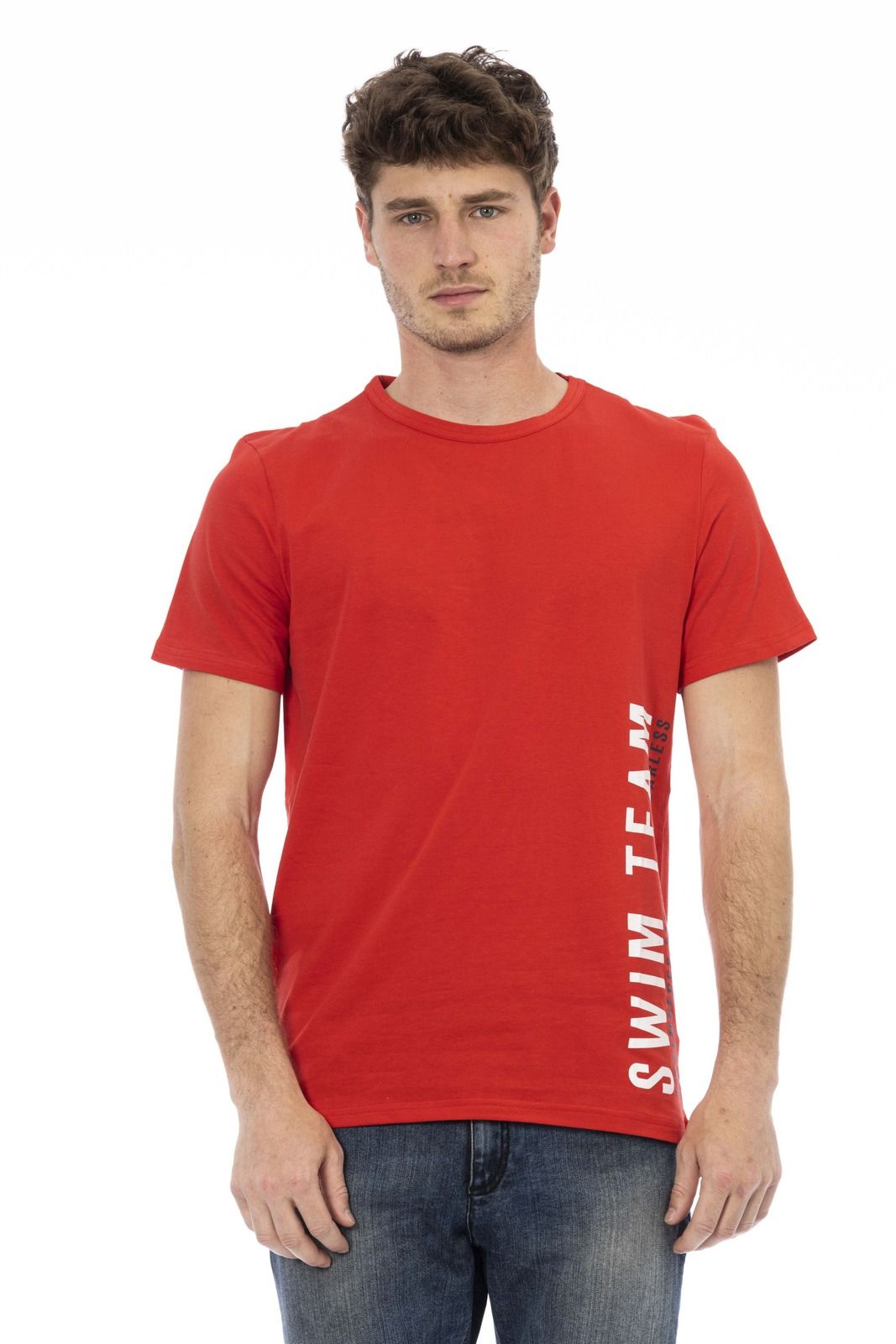 Bikkembergs Beachwear T-Shirt BKK1MTS04 – Rot 1